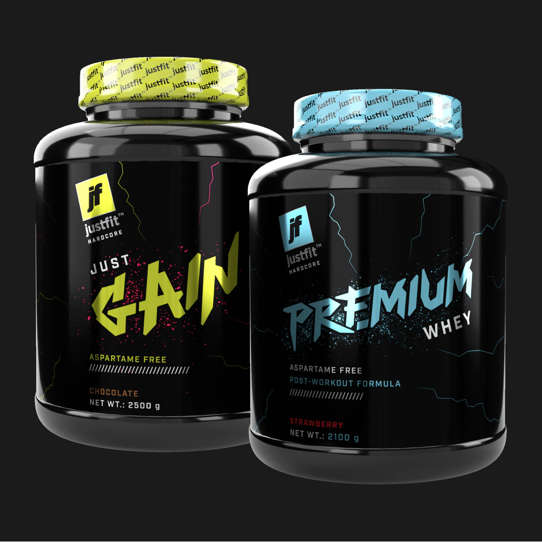 Protein and muscle gain - Justfit Hardcore